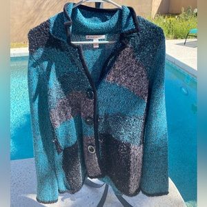 JM Collection Button Up Sweater/Cardigan